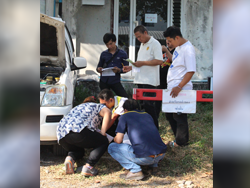 ปฏิบัติการตรวจสอบสภาพยาง และระบบรองรับน้ำหนักรถยนต์เบื้องต้น Tyre Inspection and Basic Maintenance